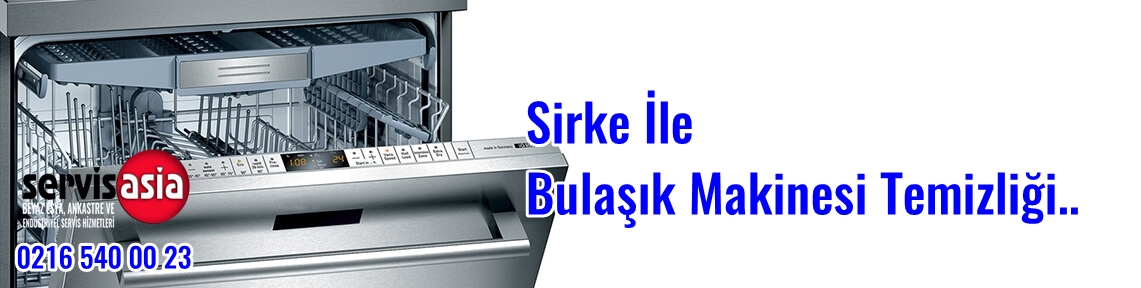 Sirke İle Bulaşık Makinesi Temizliği