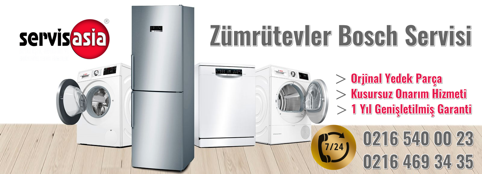 Zümrütevler Bosch Servisi